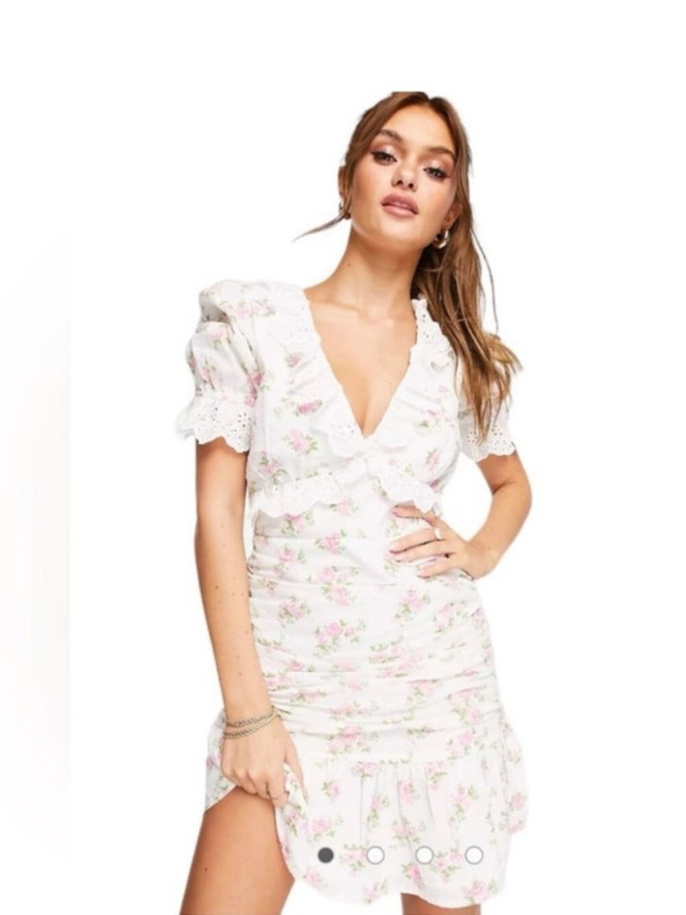 ASOS Women's Floral Cottagecore Dress Size 8